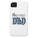 Borzoi DAD Case-Mate iPhone 4 Cases