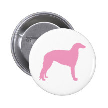 Borzoi Dog (pink)