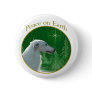 Borzoi Peace Pinback Button