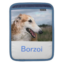 Borzoi Rickshaw Sleeve Sleeves For iPads