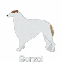Borzoi Russian Wolfhound Embroidery Shirt Embroidered Shirt