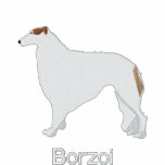 Borzoi Russian Wolfhound Embroidery Shirt embroidered shirts