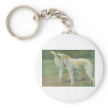 Borzoi (Russian Wolfhound) Keychains
