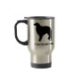 Borzoi Silhouettes with Customisable Text Mug