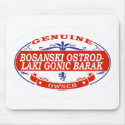 Bosanski Ostrodlaki Gonic Barak  mousepads