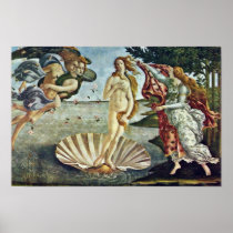 Bosanski: Roä'Enje Venere.,  By Sandro Botticelli Print