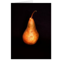 Bosc Pear Note Card