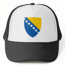 Bosnia and Herzegovina Coat of Arms Trucker Hat