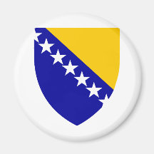 Bosnia And Herzegovina Coat Of Arms Refrigerator Magnet