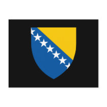 Bosnia and Herzegovina Coat of Arms Postcard