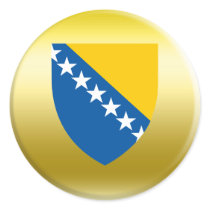 Bosnia and Herzegovina Coat of Arms Stickers