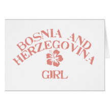 BOSNIA AND HERZEGOVINA GREETING CARD