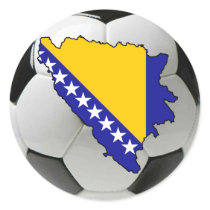 Bosnia and Herzegovina national team Round Sticker