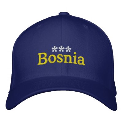 Bosnia Baseball Cap by GrooveMaster