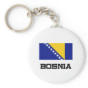 Bosnia Flag keychains