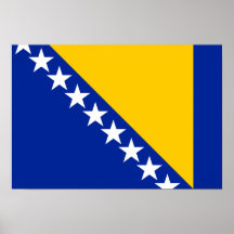 Bosnia Flag Posters