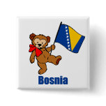 Bosnia Teddy Bear Pins