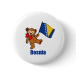 Bosnia Teddy Bear Buttons