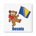 Bosnia Teddy Bear Magnets