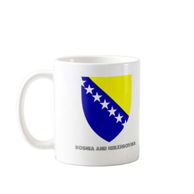 Bosnian Emblem Coffee Mugs by FlagStore