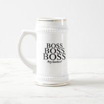 Boss Boss Boss, Any Questions? Mug