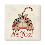 Boss Cat magnets