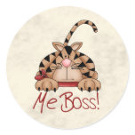Boss Cat stickers