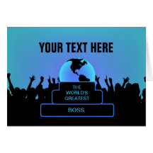 Boss Cheers Greatest  Award Card 2