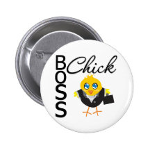 Boss Chick Button
