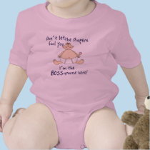 Boss in Diapers t-shirts