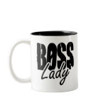 Boss Lady $17.95 Two Toned Coffee Mug