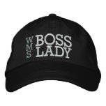 BOSS, LADY EMBROIDERED BASEBALL CAPS