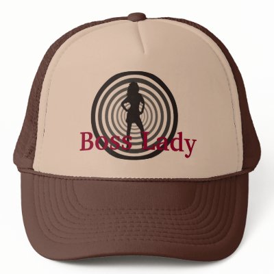 Boss Lady Trucker Hats by todaytomorrowanyday