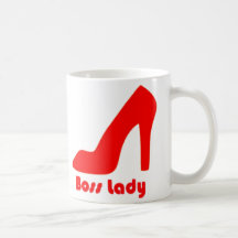 Boss Lady Red Pump Mug