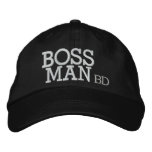 BOSS MAN EMBROIDERED BASEBALL CAPS