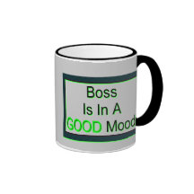 Boss'  Mood Mug