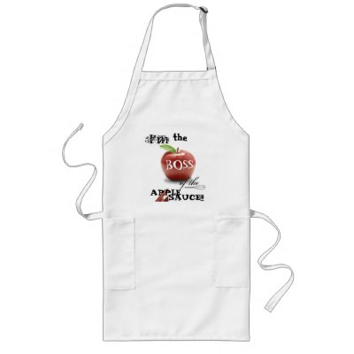 Boss of the Applesauce Apron by caliekitty