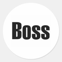 Boss Stickers