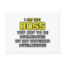 Boss...Superior Intelligence