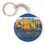boston 2, Massachusetts Key Chains