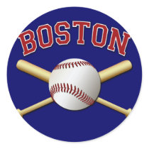 BOSTON BASEBALL STICKERS