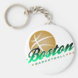Boston Basketball Keychains