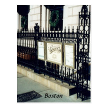 boston cheers post card