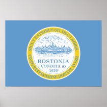 Boston Flag Posters