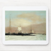 Boston Harbor 1835 Mouse Pad