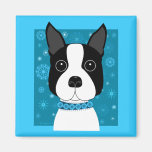 Boston in Winter Magnets