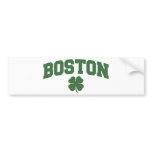 Boston (Irish Shamrock) bumper stickers