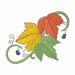 Boston Ivy Leaves embroidered shirts