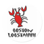Boston Lobstahhh Stickers