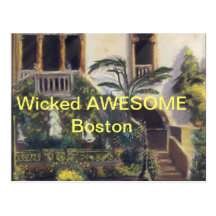BOSTON LOCAL POSTCARD